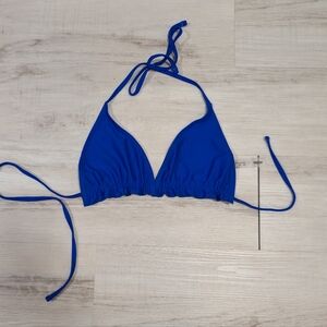 Vibrant Blue Bikini Top - Size L